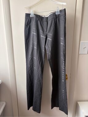 Theory Charcoal Gray Dress Pants